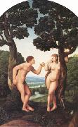Jan van Scorel adam and Eve (nn03) oil on canvas